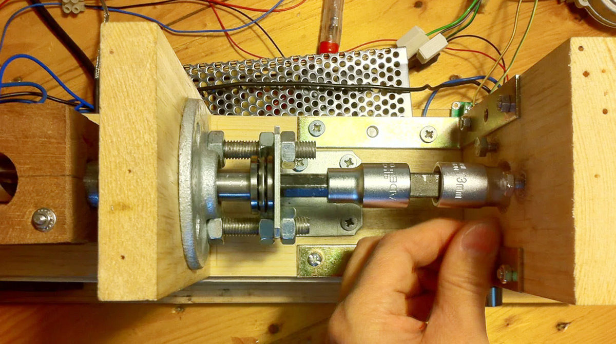 Самодельный экструдер формования нити для 3D принтера Полимернагрев