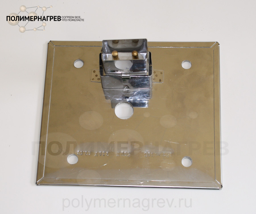 Плоский нагреватель металлический 0,8 кВт фото Полимернагрев