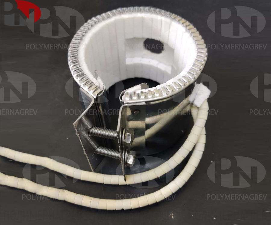 Хомутовый керамический нагреватель 0,55 кВт фото Полимернагрев